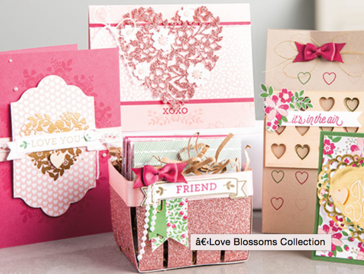 Love Blossoms Collection copyright Stampin' Up!